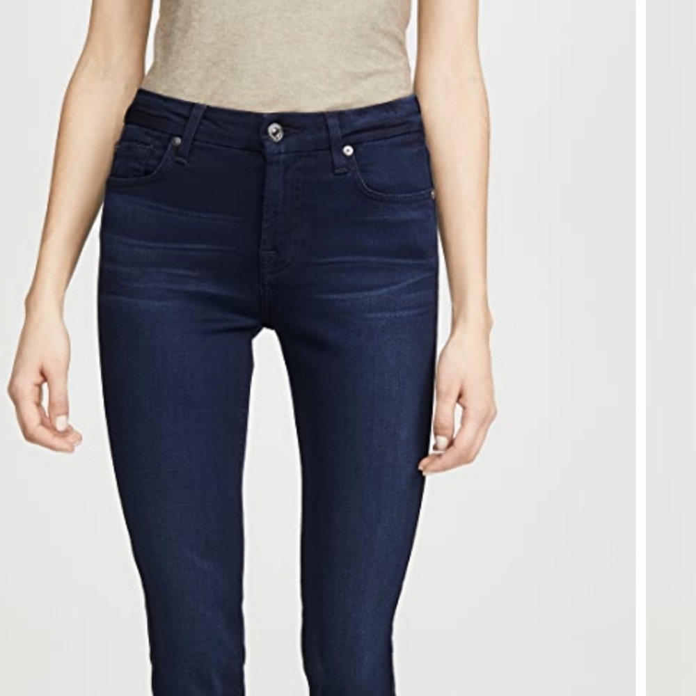 7 For All Mankind Ankle "The Skinny" Jean Size 30